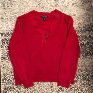 Red Ralph Lauren Sweater